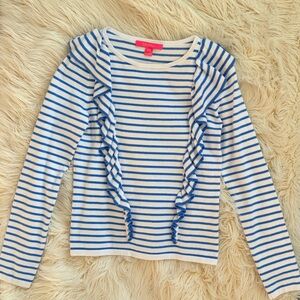 ⚓️Lilly Pulitzer Blue and White Striped Sweater⚓️